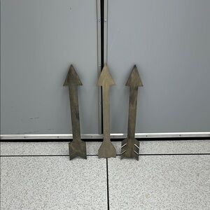 Rustic Brown Arrow Wall Decor Set